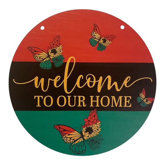 Juneteenth DIY Wreath Making Kit, Black History Butterfly Sign Ribbon Bundle Set - Picture 4 of 5